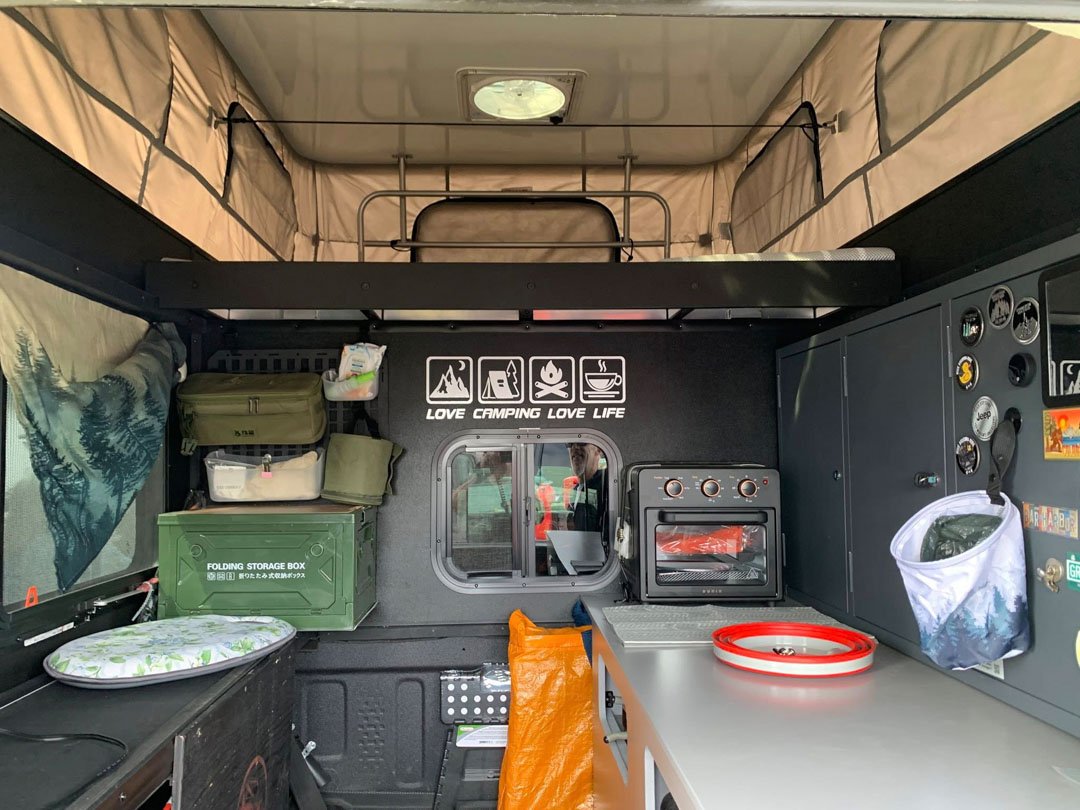 OV-X 5.0 truck topper camper