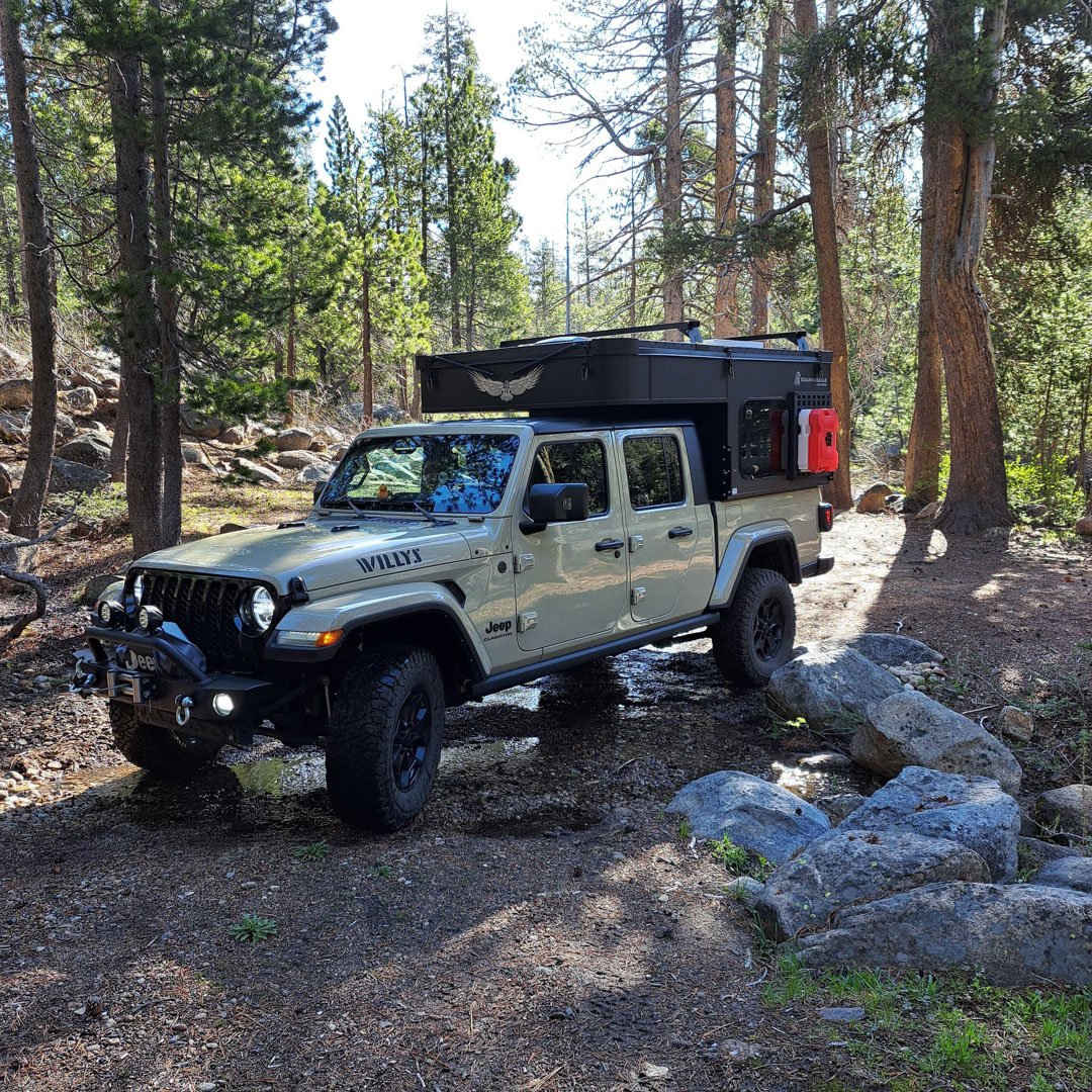 OV-X 5.0 truck topper camper