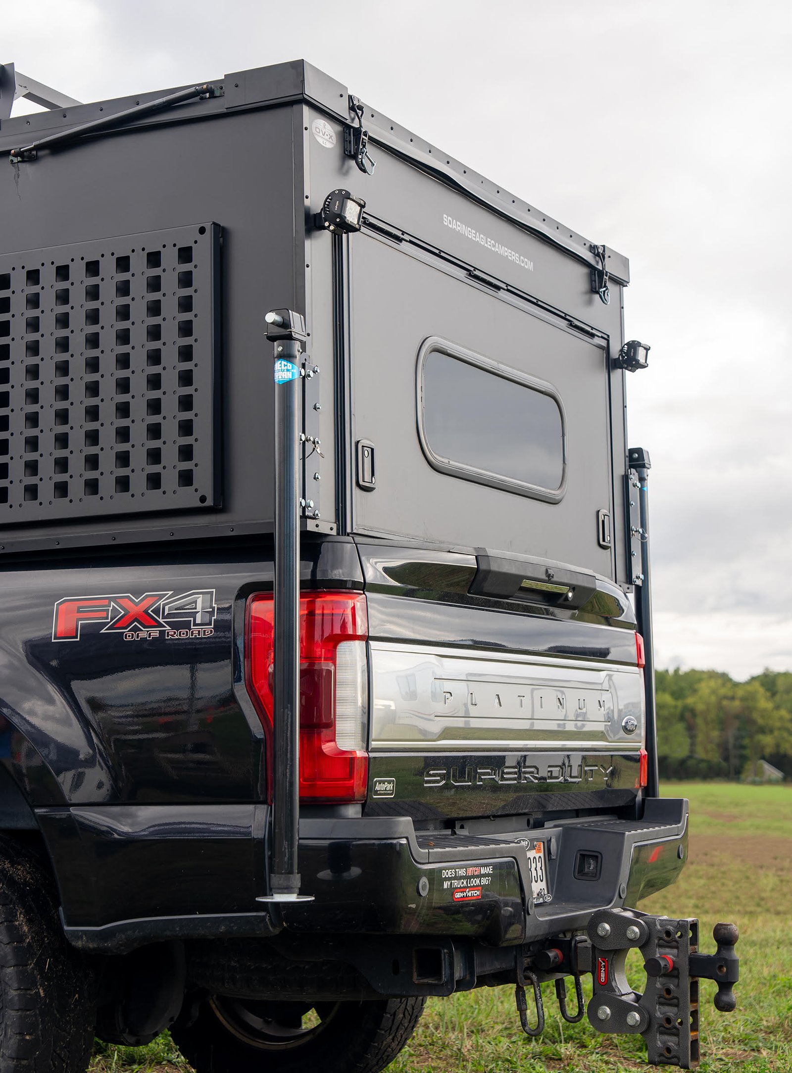 OV-X 5.5 truck topper camper