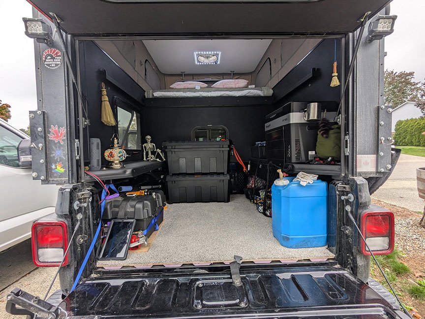 OV-X 6.0 truck topper camper