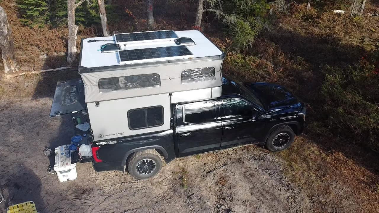 OV-X 8.0 truck topper camper